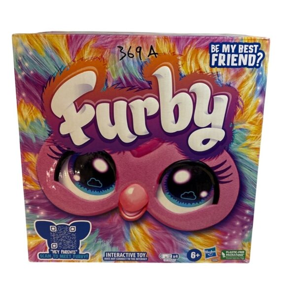 Hasbro Other - Furby Electronic Toy Interactive With 5 Voice Activated Commands Rainbow Design